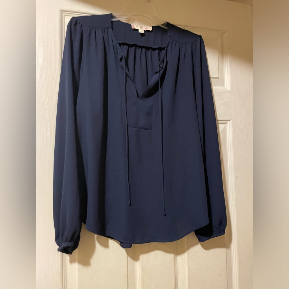 Navy Blue Bouse